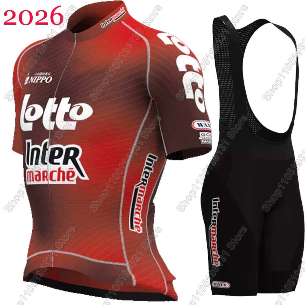 Cycling Gear Jersey - Set Jersey Lotto Cycling 2026 Pria