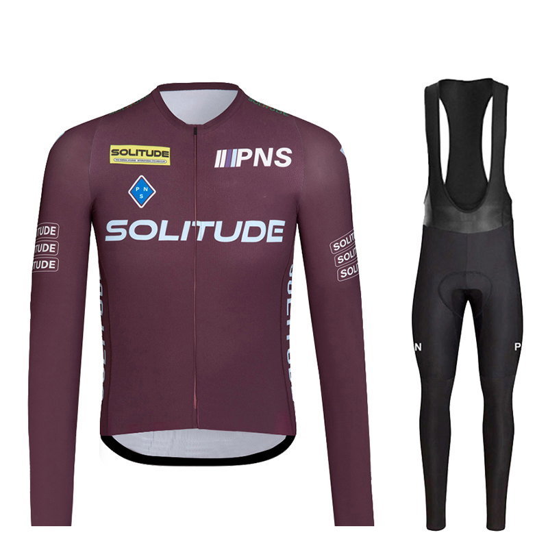 Cycling Bib Shorts - Set Jersey Bersepeda Musim Gugur Tim