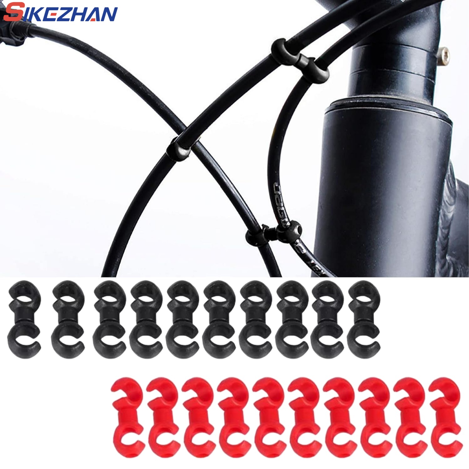 10 buah/set klip garis silang  - Cycling Gear Brands ulasan dan harga