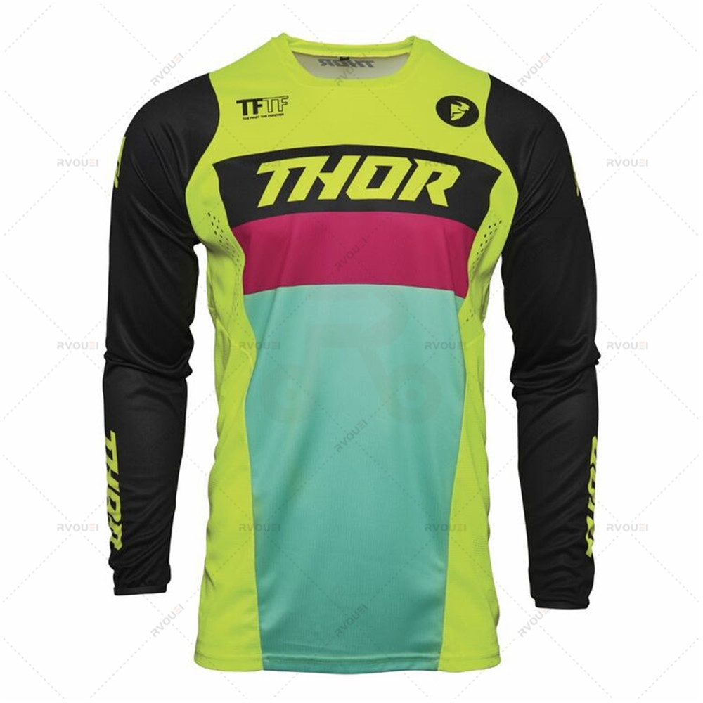 Jersey Tim Sepeda Gunung Motor - Cycling Gear Jersey ulasan dan harga
