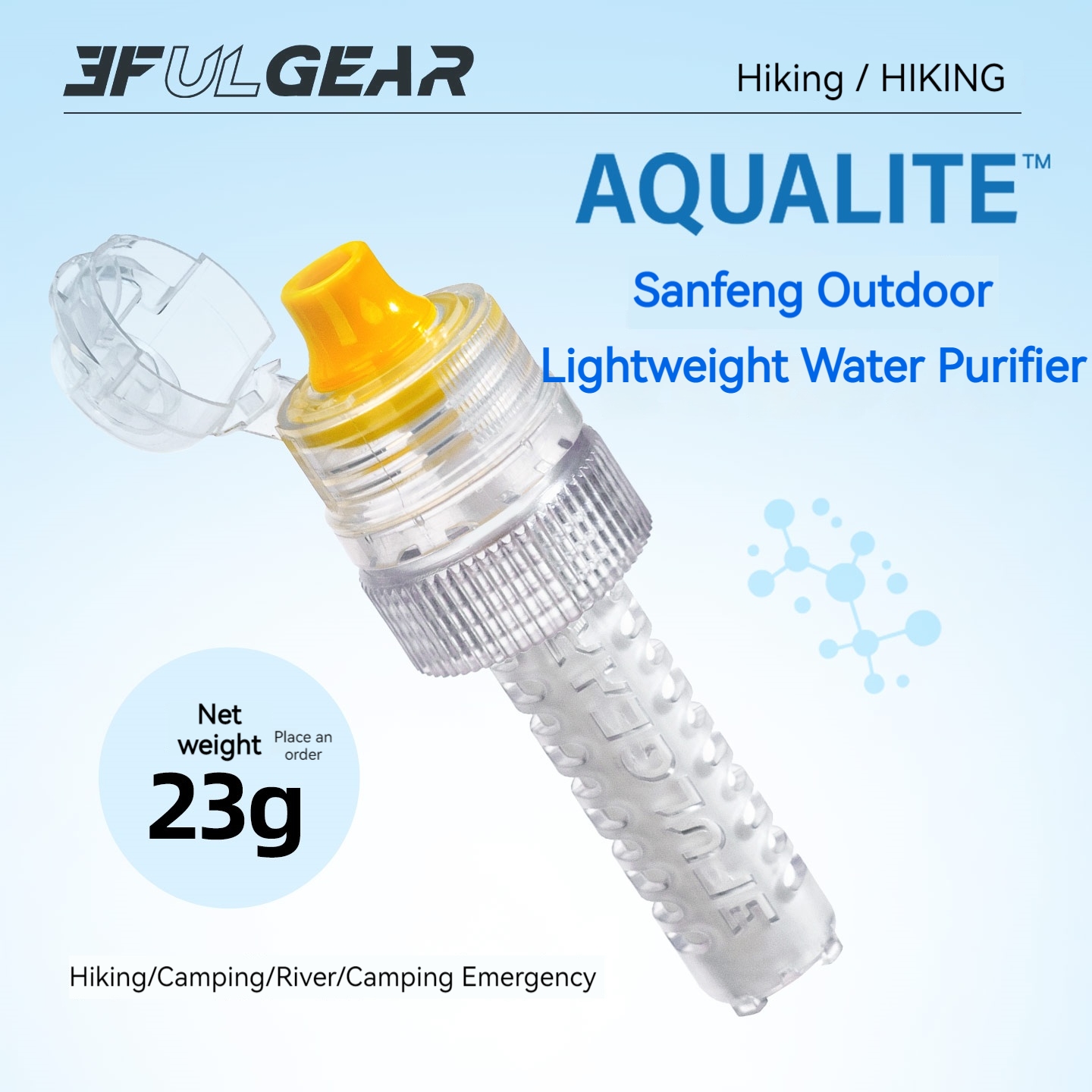 3F UL GEAR Pemurni Air Ultrali - Cycling Gear And Equipment ulasan dan harga
