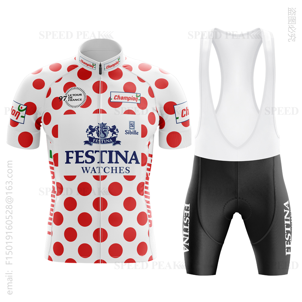 Jersey Sepeda Retro FESTINA un - Cycling Bib Shorts ulasan dan harga